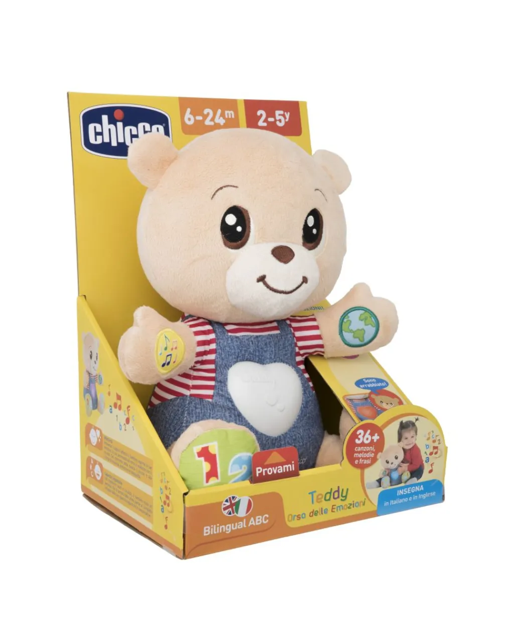 Chicco Giochi Interattivi E Prescolari-- Pupazzo Teddy Orso Delle Emozioni