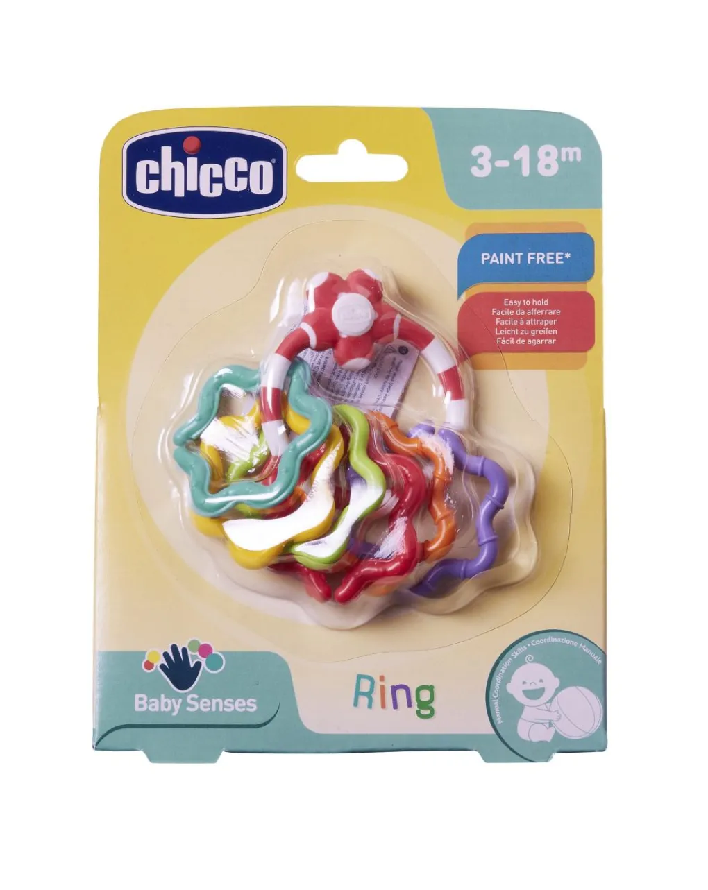 Chicco Sonaglini E Trillini-Anelli Afferrafacile