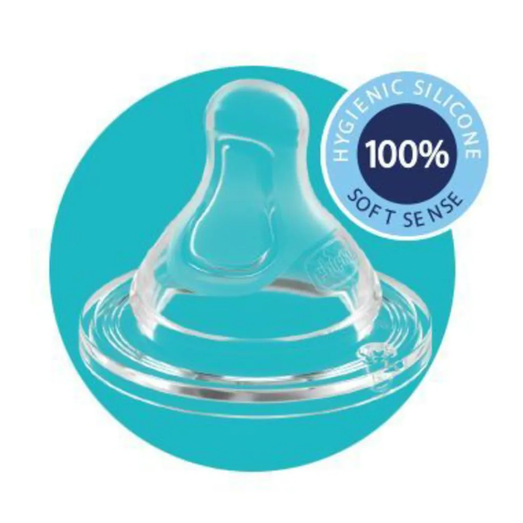 Chicco Biberon-Biberon Benessere 330Ml - Flusso Veloce