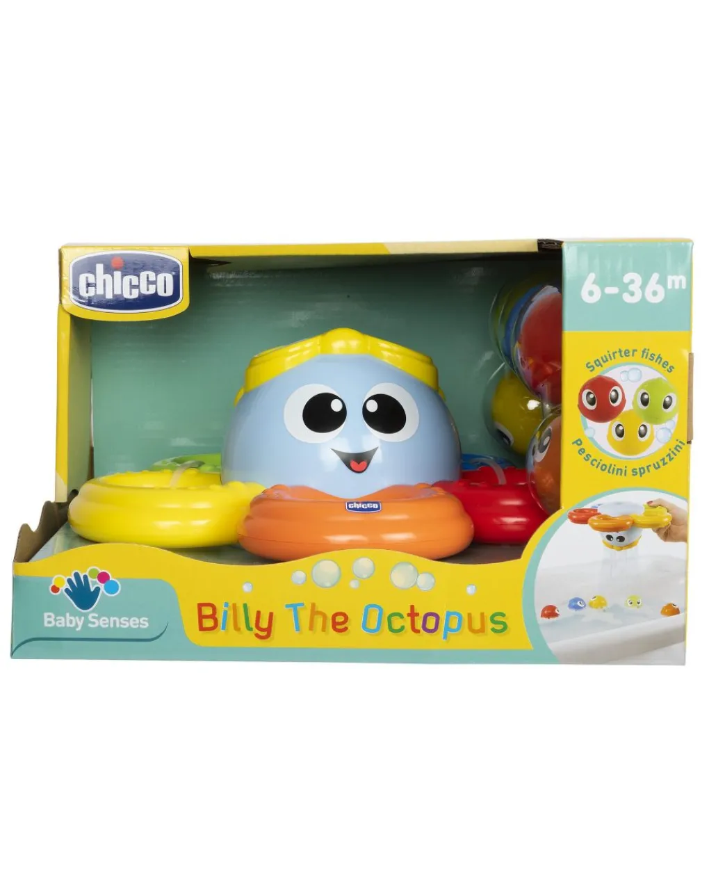 Chicco Giochi Primi Mesi-Billy Il Polpo