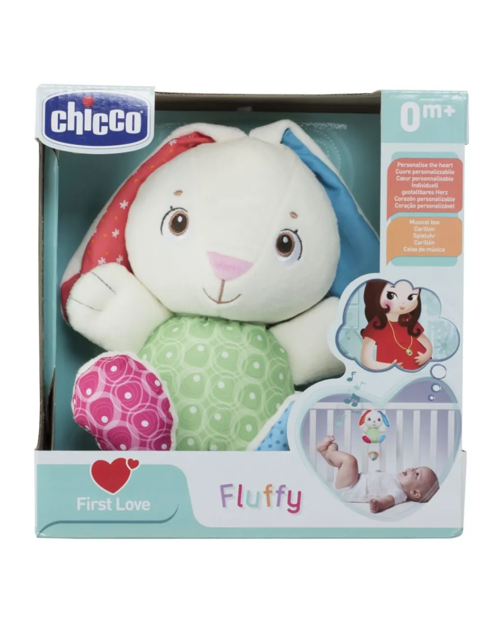 Chicco Giostrine E Carillon Neonato-Carillon Fluffy Coniglietto