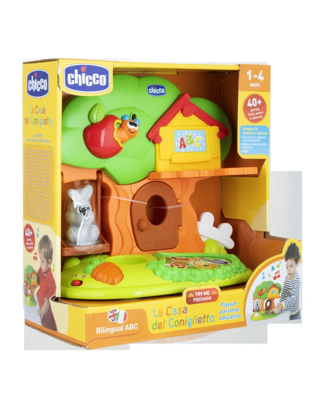 Chicco Giochi Interattivi E Prescolari-Casa Del Coniglietto