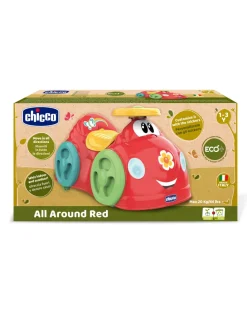 Chicco Cavalcabili E Primi Passi-Cavalcabile All Around Rosso Eco+