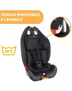 Chicco Gruppo 36 Kg-Gro-Up 123 Jet Black