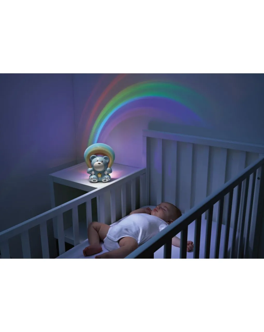Chicco Giostrine E Carillon Neonato-Orsetto Arcobaleno Azzurro