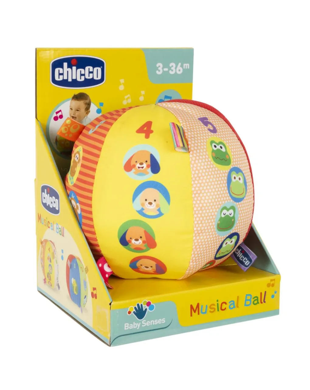 Chicco Giochi Primi Mesi-Palla Musicale