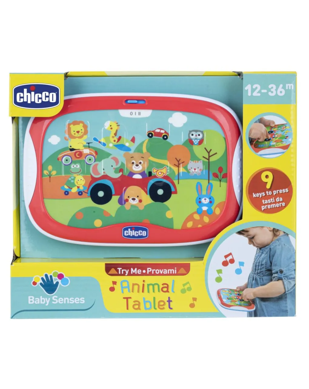 Chicco Giochi Interattivi E Prescolari-Tablet Degli Animali
