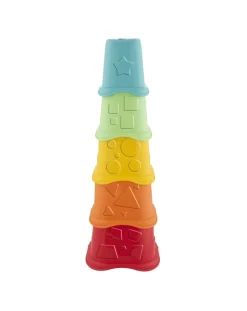 Chicco Giochi Primi Mesi-Tazze Impilabili 2In1 Eco+