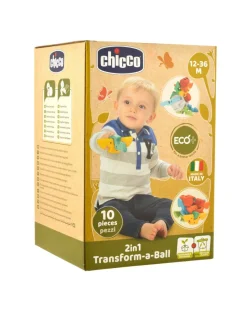 Chicco Giochi Interattivi E Prescolari-Transform-A-Ball 2In1 Eco+