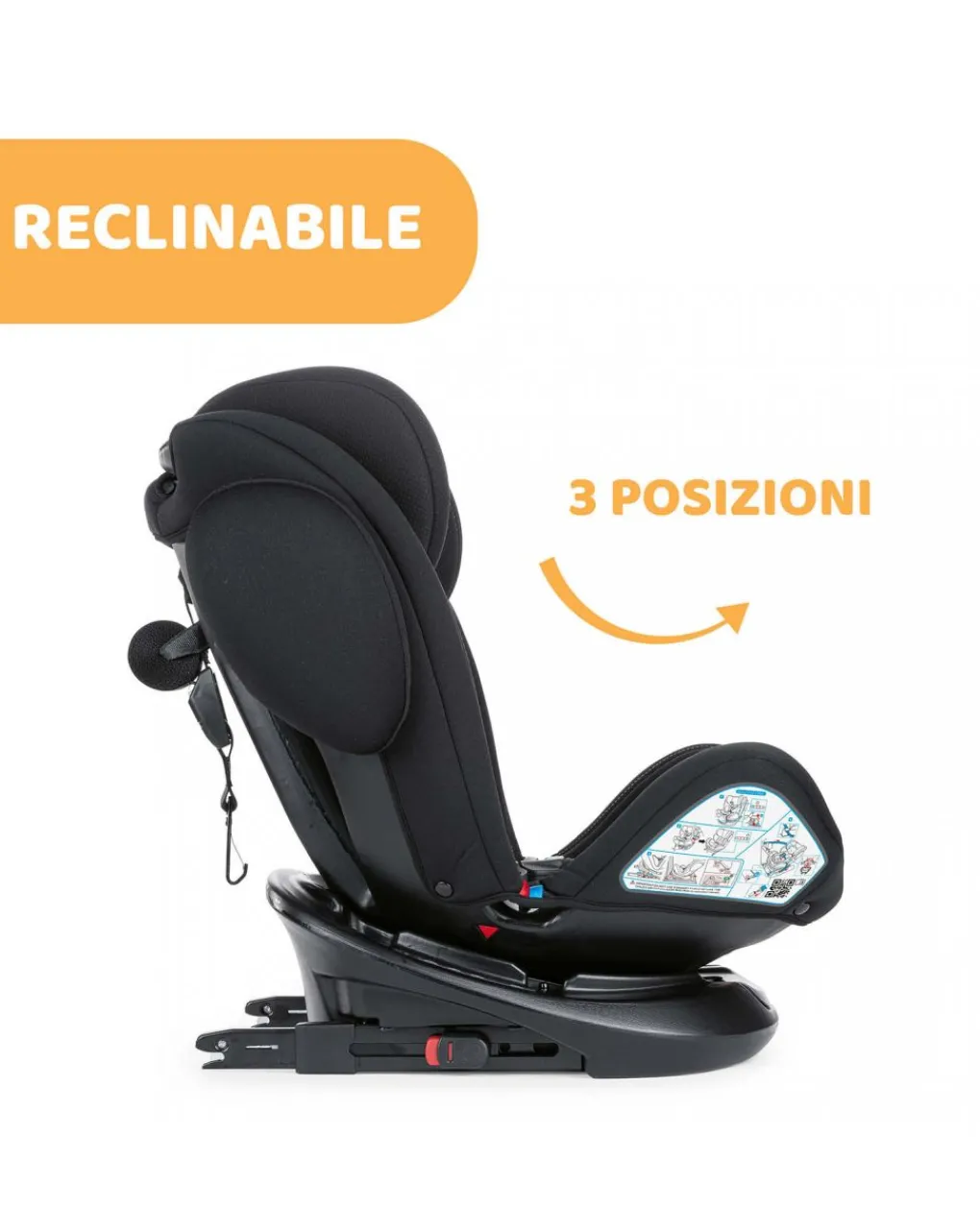 Chicco Gruppo 18 Kg-Unico Plus Black