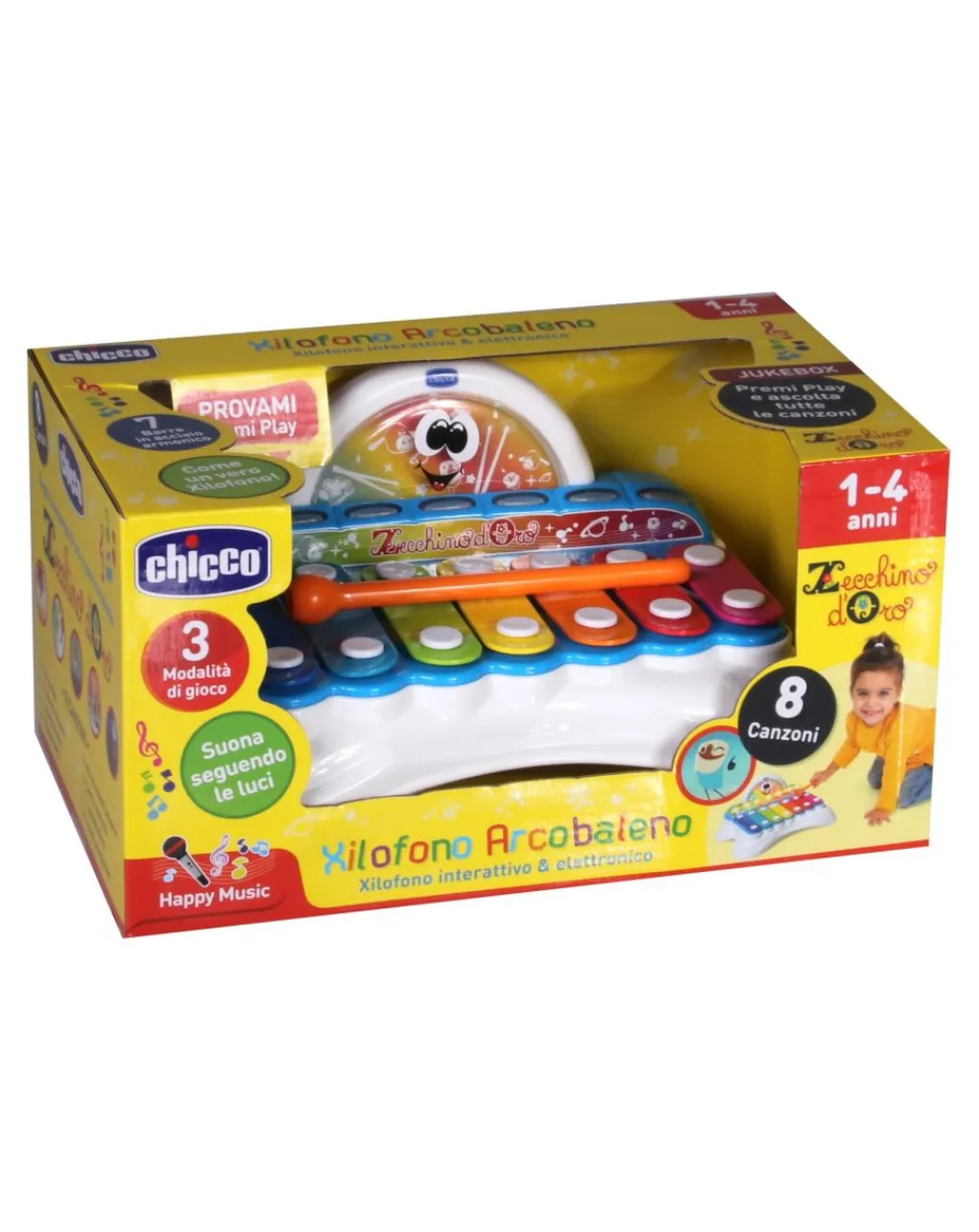 Chicco Giochi Interattivi E Prescolari-Xilofono Arcobaleno