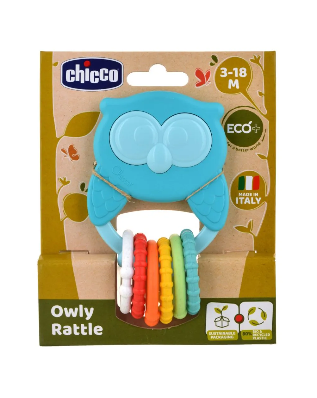 Chicco Sonaglini E Trillini-gufo Trillino Eco+
