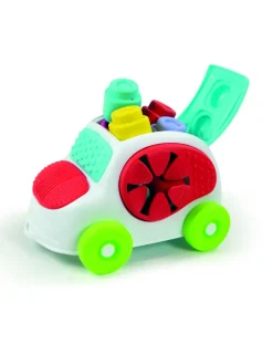 Clementoni Giochi Primi Mesi-Clemmy - Toccascopri E Guida Macchinina Sensoriale