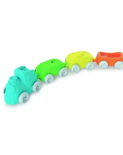 Clementoni Giochi Primi Mesi-Clemmy - Trenino Sensoriale Toccamuovi E Gioca