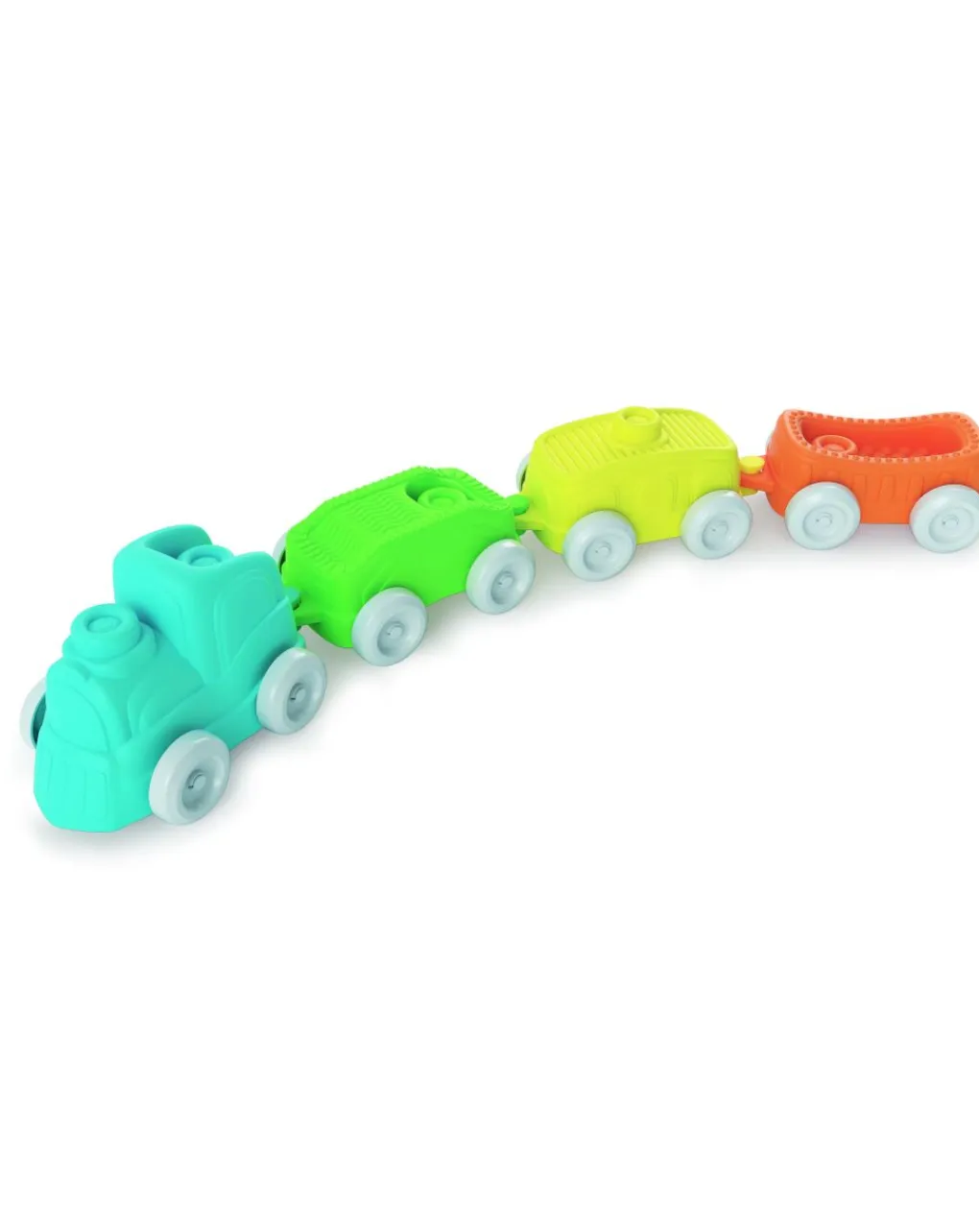 Clementoni Giochi Primi Mesi-Clemmy - Trenino Sensoriale Toccamuovi E Gioca