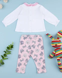 Prenatal Abiti Completi E Tutine-Completo Bimba Rosa 