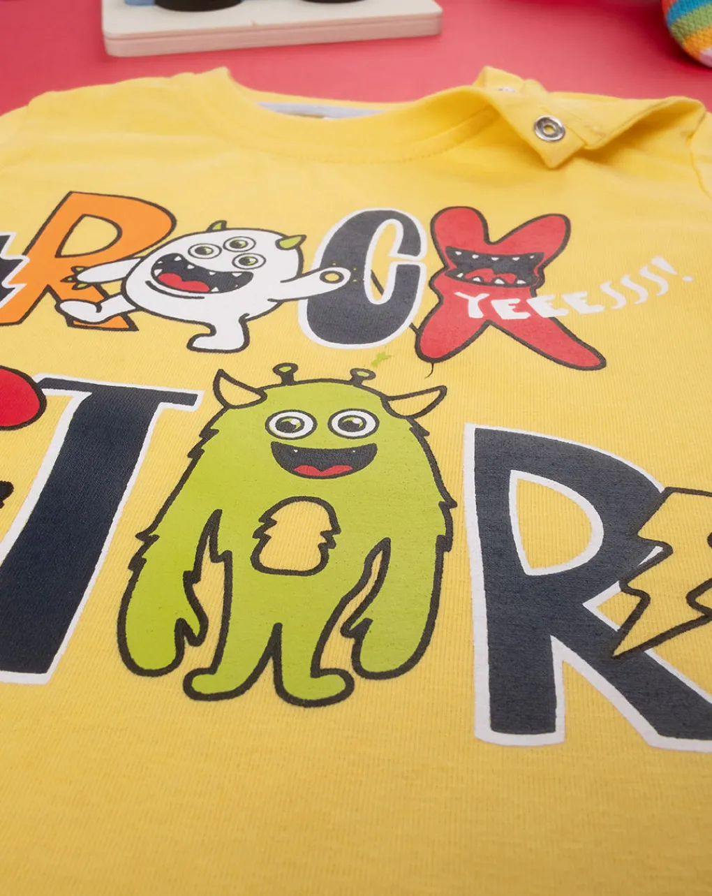 Prenatal Completi-Completo Bimbo "Mickey” Giallo/Grigio
