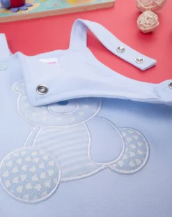 Prenatal Abiti Completi E Tutine-Completo Bimbo Salopette Azzurro