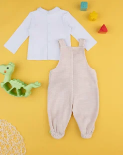 Prenatal Abiti Completi E Tutine-Completo Ciniglia Bimbo Salopette "Coccodrillo”