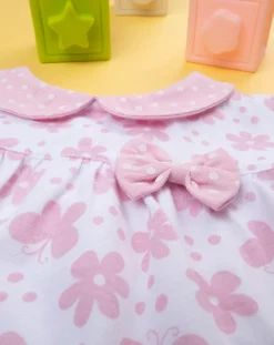 Prenatal Abiti Completi E Tutine-Completo Corto Jersey Bimba Rosa