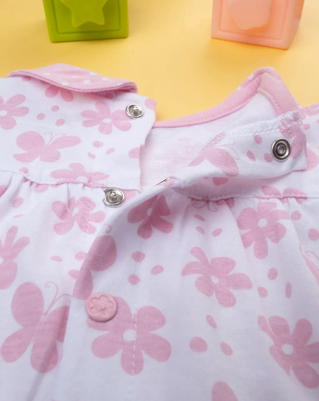 Prenatal Abiti Completi E Tutine-Completo Corto Jersey Bimba Rosa