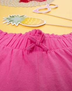 Prenatal Vestiti E Completi-Completo Estivo Bambina T-Shirt + Shorts
