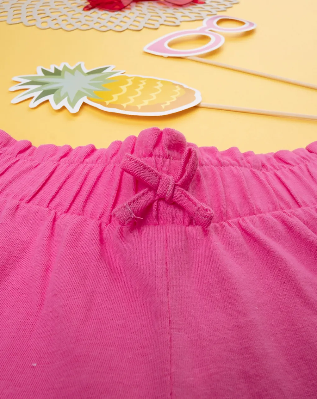 Prenatal Vestiti E Completi-Completo Estivo Bambina T-Shirt + Shorts