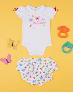 Prenatal Abiti Completi E Tutine-Completo Jersey Bimba "Farfalle”