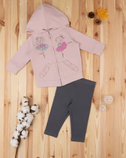 Prenatal Vestiti E Completi-Completo Jogging Bimba Ballerina