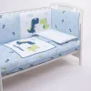 Prenatal Lenzuola E Trapunte-Completo Lettino 4 Pz Boy "Dinosauro”