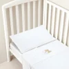 Prenatal Lenzuola E Trapunte-Completo Letto 3 Pezzi In Flanella Bianca Con Orso
