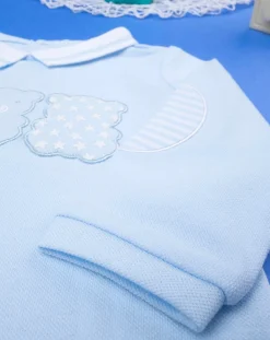 Prenatal Abiti Completi E Tutine-Completo Neonato Knit Piquet Con Ghetta