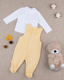 Prenatal Abiti Completi E Tutine-Completo Salopette Unisex Organic Cotton