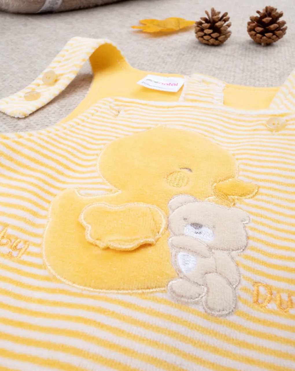 Prenatal Abiti Completi E Tutine-Completo Salopette Unisex Organic Cotton