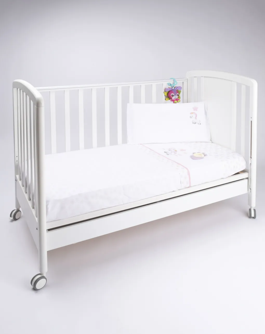 Prenatal Lenzuola E Trapunte-Completo Universale Lettino 3 Pz Girl "Principesse”