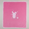 Prenatal Lenzuola E Trapunte-Coperta Ciniglia Bimba Rosa