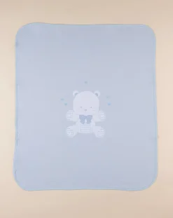Prenatal Lenzuola E Trapunte-Coperta Culla Estiva Boy "Orsetto”