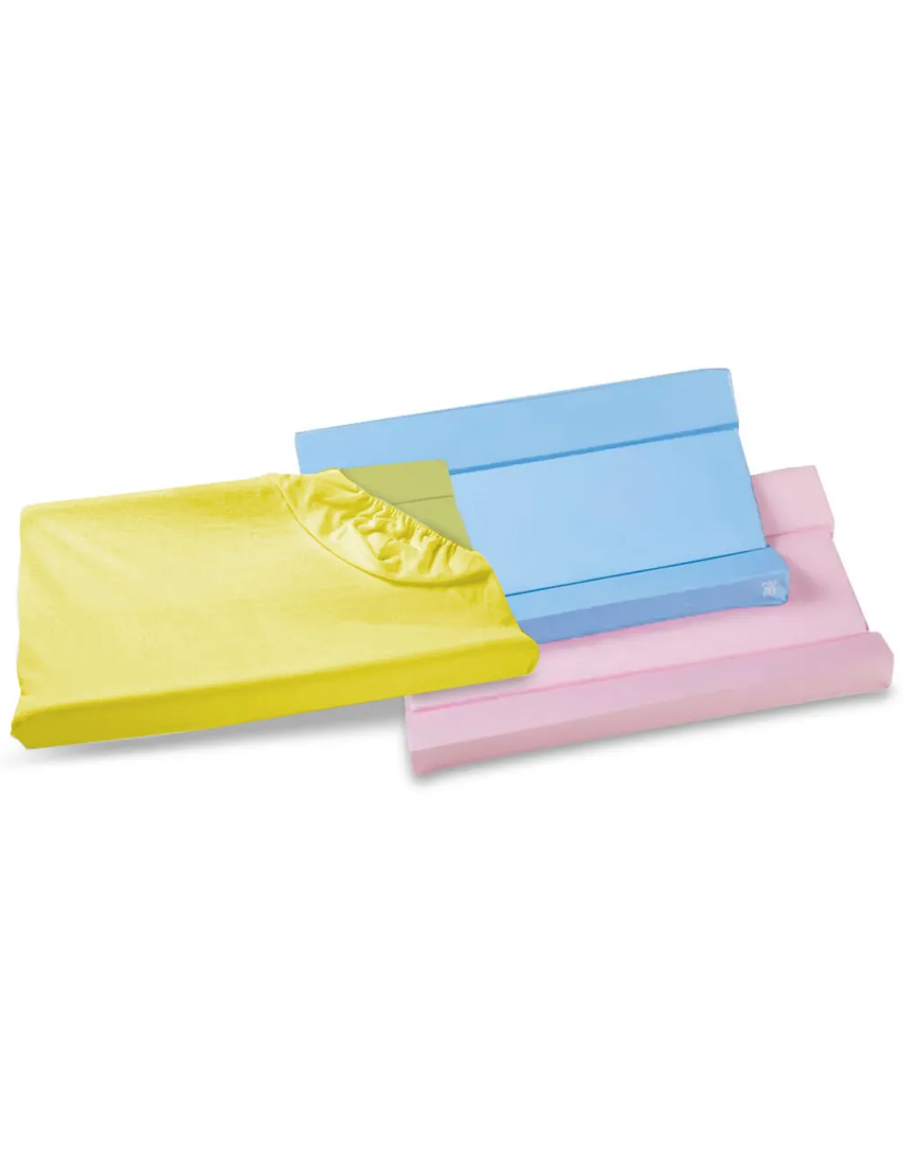 Giordani Vaschette E Accessori-Coprimaterassino Fasciatoio In Spugna Giallo 50×85