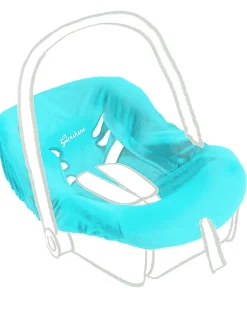 Giordani Basi E Accessori-Copriseggiolino Gr 0+ Celeste -