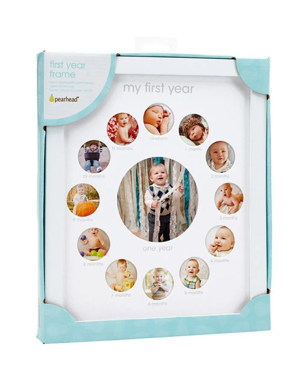 Pearhead Complementi D'Arredo-Cornice Primo Anno Del Tuo Bimbo