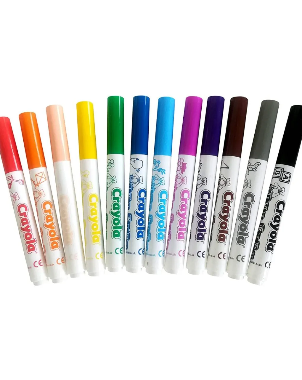 Crayola Giochi Creativi-- 12 Colori Fibra Mini Kids