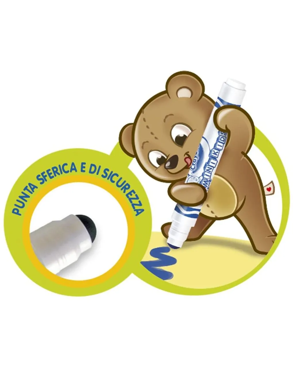 Crayola Giochi Creativi-- 8 Colori Fibra Mini Kids