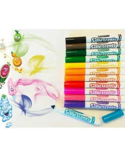 Crayola Giochi Creativi-- 12 Pennarelli Profumelli Maxi Punta Lavabili