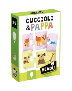 Headu Giochi Didattici-Cuccioli & Pappa. Un Gioco Di Logica Per I Piu Piccoli 2/4 Anni -