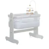 Foppapedretti Culle E Accessori-Culla Mamma&Me C/Materasso E Giostrina Sbiancato