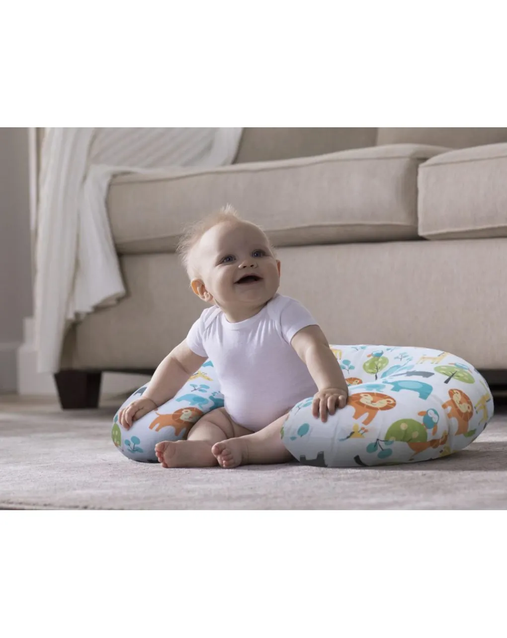 Boppy Cuscini Allattamento-Cuscino Allattamento Peaceful Jungle