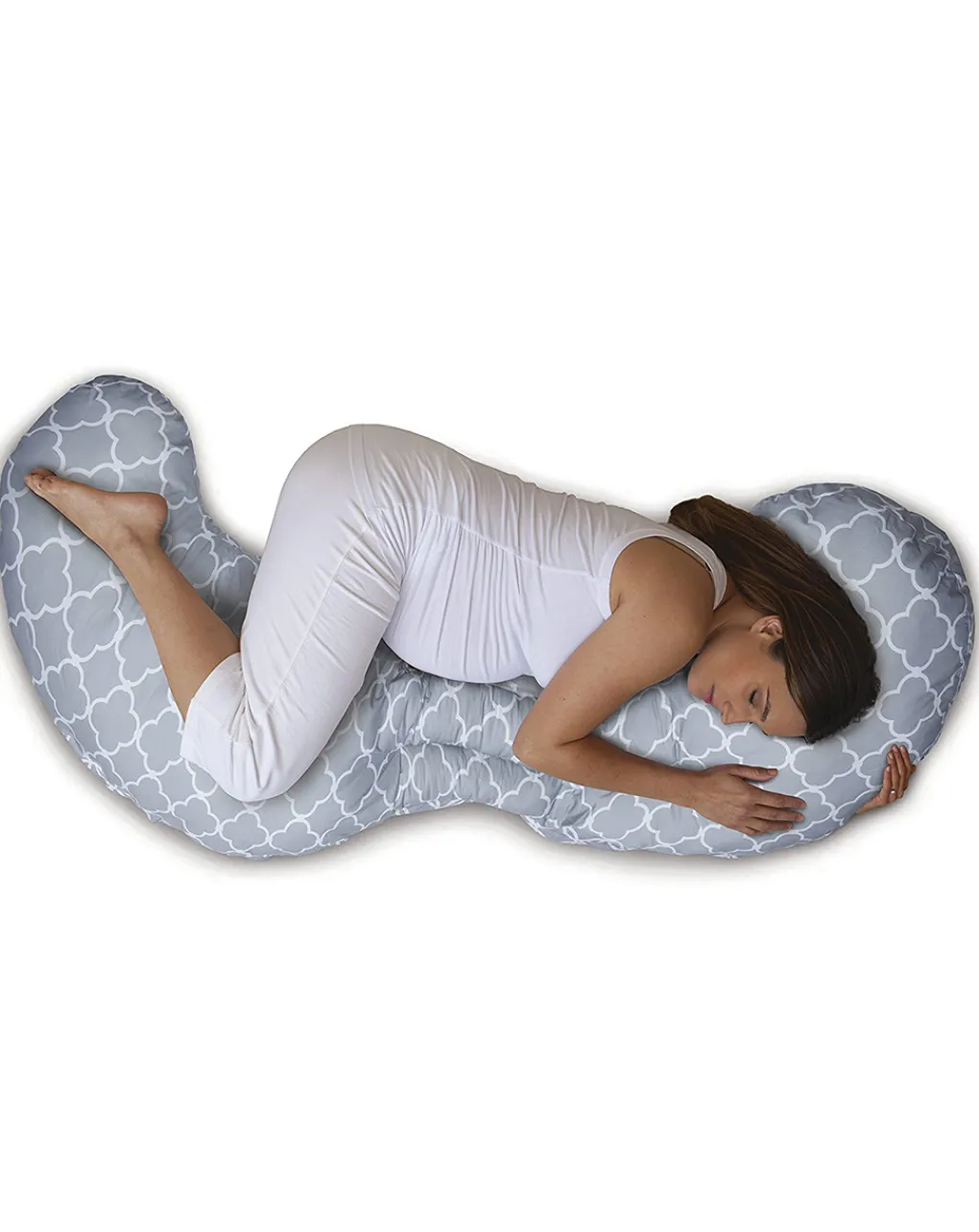 Boppy Cuscini Allattamento-Cuscino Total Body Glacier