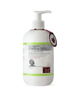 Fiocchi di Riso Saponi E Bagnoschiuma-Detergente Corpo E Capelli Talco - 400 Ml