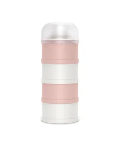 Suavinex Biberon-Dosatore Latte In Polvere Collezione Bonhomia Rosa. 4 Scomparti -