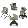 Inglesina Trio E Duo-Electa System Quattro Con Seggiolino Cab E Telaio Colore Nolita Beige -